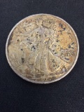 1942-S United States Walking Liberty Half Dollar - 90% Silver Coin