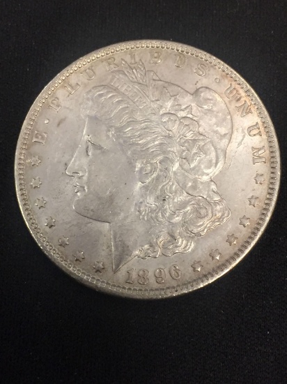 1896 United States Morgan Silver Dollar - 90% Silver Coin