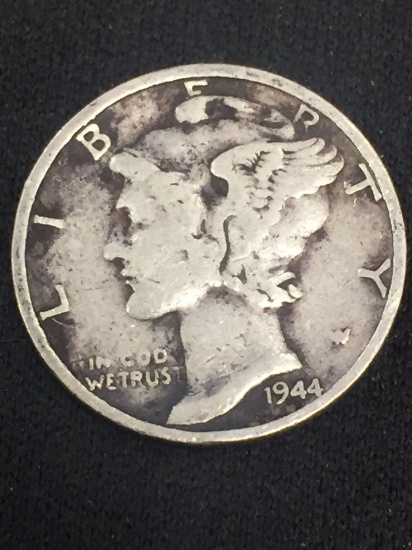 United States Mercury Dime - 90% Silver Coin