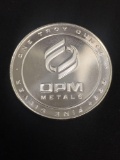 OPM USA 1 Troy Ounce .999 Fine Silver Bullion Round