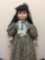 Gorgeous Antique 3' Porcelain Doll