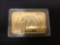 One Troy Ounce 24K Gold Plated Bar #4157983