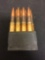 Lot of 8 Riffle Ammuntion Cartridges