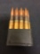 Lot of 8 Riffle Ammuntion Cartridges