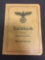 SCARCE Nazi Germany Soldier Passport W/ Swastika Emblem, Stamps, Info & More!!!