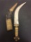 Amazing Antique Turkish Style Knife W/ Sheath