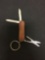 Multi-Tool Pocket Knife W/ Keyring