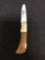 Parker Cut Co. Little Mustang Pocket Knife