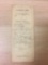 Really Cool 1889 Warranty Deed - Douglas Country Washington