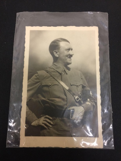 Hand Written Hitler Nazi Germany Propaganda Post Card Letter'
