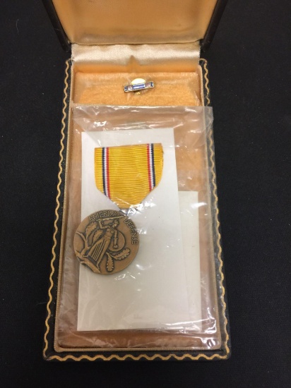 Sealed American Defense Military Award Medal - Vintage