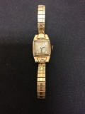 Vintage 12 Karat Gold Filled Bulova Watch w/ Speidel Band