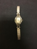 Vintage Diamond Accented Timex Watch w/ Speidel Band