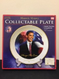 Limited Edition Historic Victory Collectable Plate W/ CoA & Display Stand