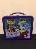 1999 Hallmark School Days Batman and Robin Metal Lunch Box