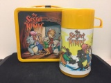 1982 Aladdin Industries The Secret of Nimh Metal Lunch Box & Thermos