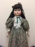 Gorgeous Antique 3' Porcelain Doll