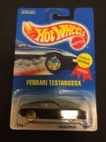 1991 Hot Wheels Ferrari Testarossa Gold Medal Speed Black #35
