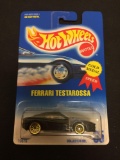 1991 Hot Wheels Ferrari Testarossa Gold Medal Speed Black #35