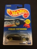 1991 Hot Wheels Ferrari Testarossa Gold Medal Speed Black #35