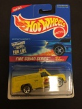 1995 Hot Wheels Fire Squad Series Rescue Ranger Yellow #2/4