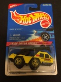 1995 Hot Wheels Fire Squad Series Flame Stopper Yellow #3/4