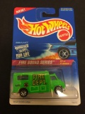 1995 Hot Wheels Fire Squad Series Ambulance Green #1/4