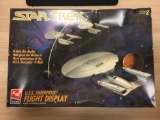 Vintage Star Trek U.S.S. Enterprise Flight Display Model Kit Skill Level 2 (In Original Box)