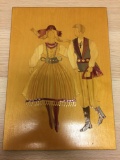 Beautiful Vintage Wooden 