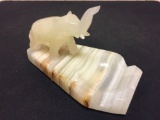 Stone Elephant Paper Weight