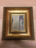 Beautiful Vintage Framed Art Piece