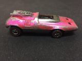 Original Vintage Hot Wheels Redline US 1969 Peeping Bomb Pink
