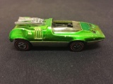 Original Vintage Hot Wheels Redline US 1969 Peeping Bomb Green