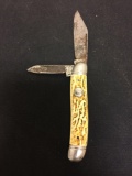 Imperial Mult-Blade Pocket Knife W/ Stag Handle