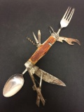 Amazing Vintage Camping All-In-One Pocket Tools
