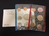 US Mint 1971 Uncirculated Coin Set