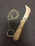Mklein & Sons Pocket Knife & Chain