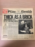 Jethro Tull Thick as a Brick Vinyl Record