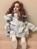 Beautiful Vintage Porcelain Doll