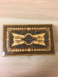 Beautiful Vintage Wooden Box Torna A Sorrento W/ Lock and Key