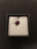 Emerald Cut Faceted 7x5 mm 1.40 CT Ruby