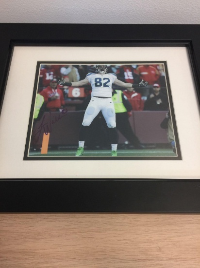 Framed & Matted 8x10" Luke Willson Seattle Seahawks Autographed Photo