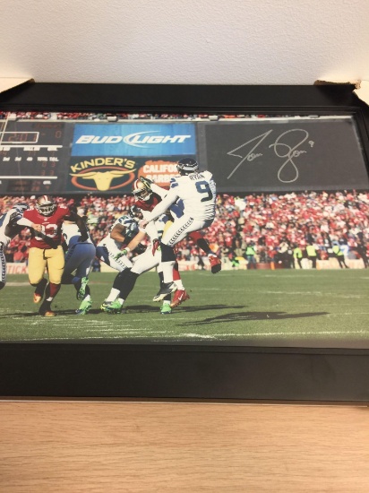 Framed 22" x 15" Jon Ryan Seattle Seahawks Autographed Photo