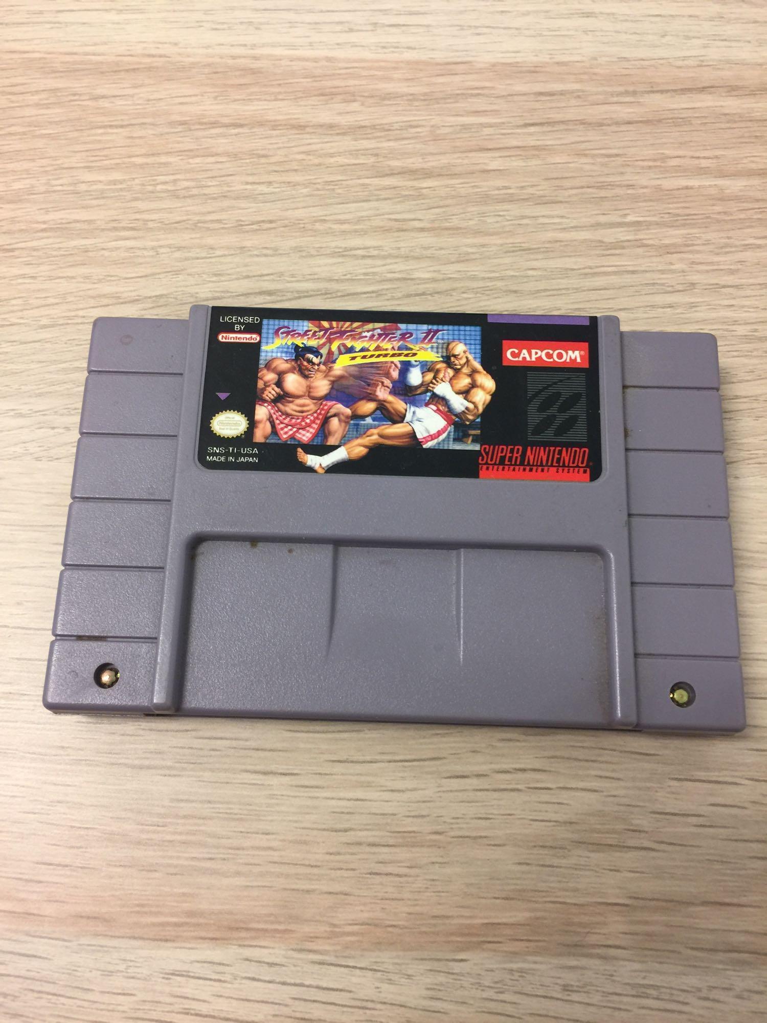 Street Fighter II Turbo SNES Game Cartridge | Proxibid