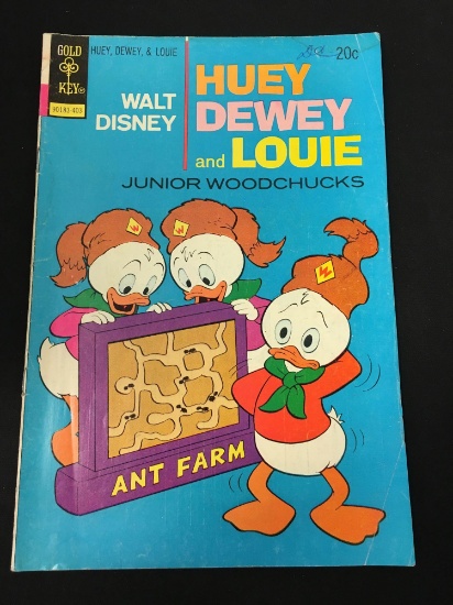 Gold Key Walt Disney Huey Dewey and Louie Comic Book