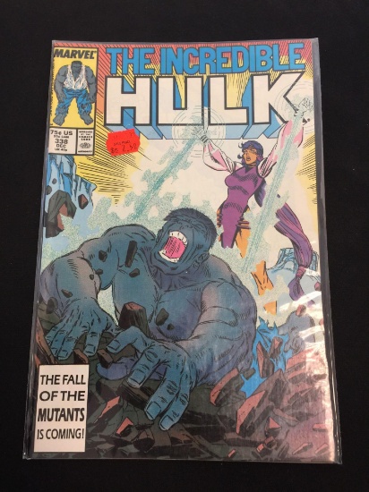 The Incredible Hulk #338 Comic Book