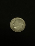 1960-D United States Roosevelt Silver Dime - 90% Silver Coin