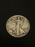 1943-S United States Walking Liberty Silver Half Dollar - 90% Silver Coin