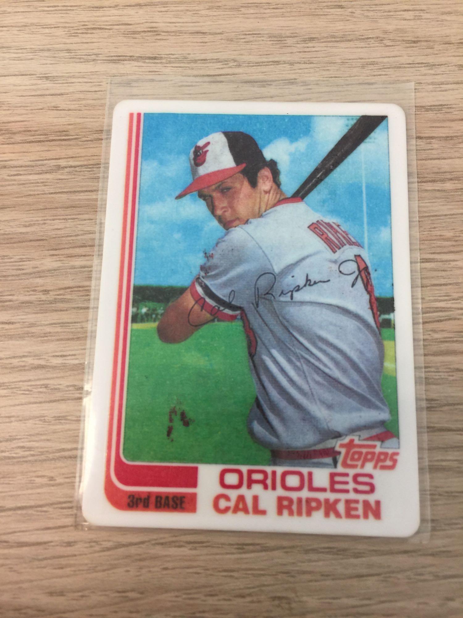 Ceramic 1982 Topps Traded Cal Ripken Jr. Rookie | Proxibid