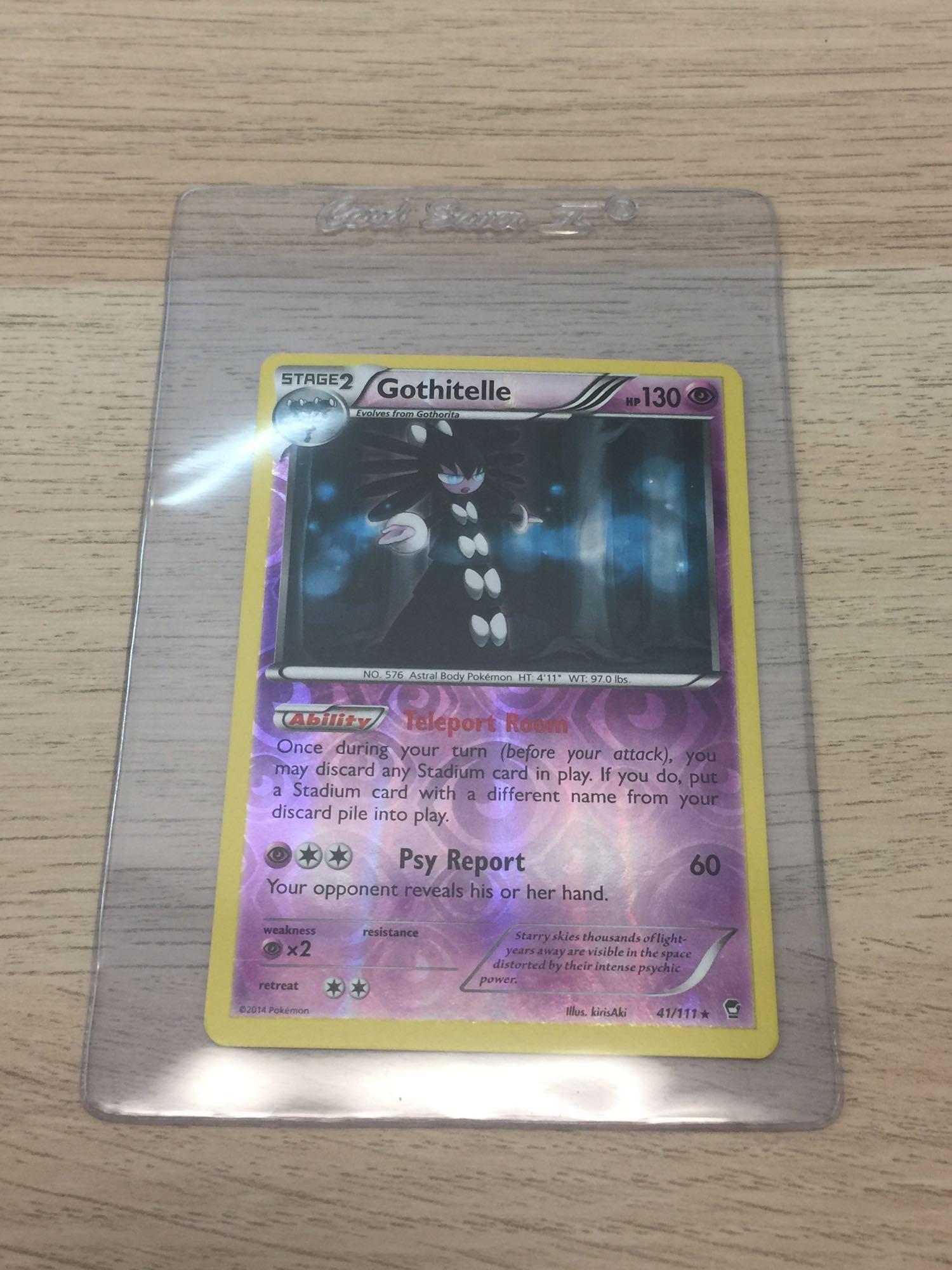 pokemon gothitelle card Pokémon TCG White Flare Tech Sticker Collection – Gothitelle Promo –  Paladin Cards main image 1